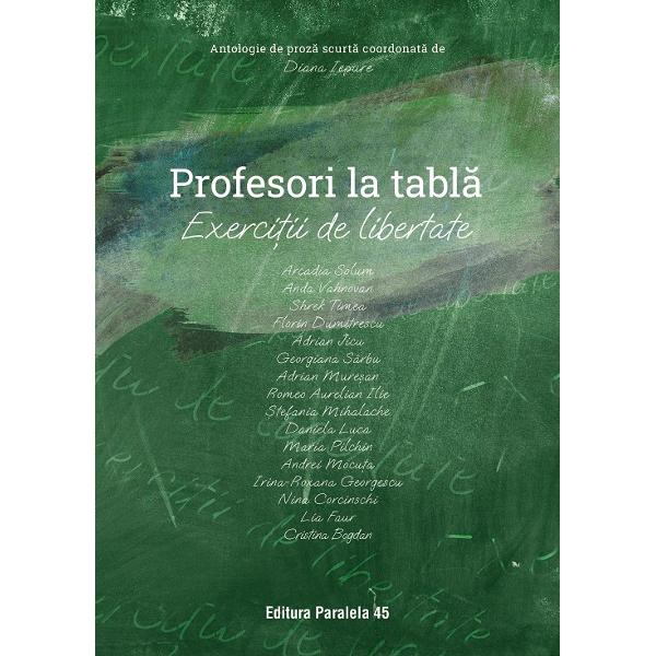 Prozele &537;i eseurile din aceast&259; antologie exploreaz&259; lumea &537;colii f&259;r&259; m&259;&537;ti cu luciditate autoironie &537;i curaj Valoroase nu doar din punct de vedere estetic ele pot fi studiate în multe cazuri &537;i ca documente ale unei realit&259;&539;i socialeDeparte de cli&537;ee &537;i idealiz&259;ri vocile unor autori cunoscu&539;i în mediile literare contemporane se îmbin&259; într-un dialog autentic despre 