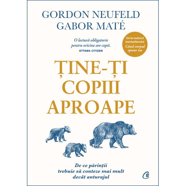 &206;ntr-o lume &238;n care cantitatea de informa&539;ii oferite at&226;t p&259;rin&539;ilor c&226;t &537;i copiilor este at&226;t de mare &238;nc&226;t a devenit prea greu de gestionat &538;ine-&539;i copiii aproape te &238;nva&539;&259; s&259;-&539;i ascul&539;i instinctele &537;i s&259; devii un observator atent al fiului sau al fiicei tale Cu o extraordinar&259; experien&539;&259; clinic&259; &238;n domeniul dezvolt&259;rii copilului Gordon Neufeld 