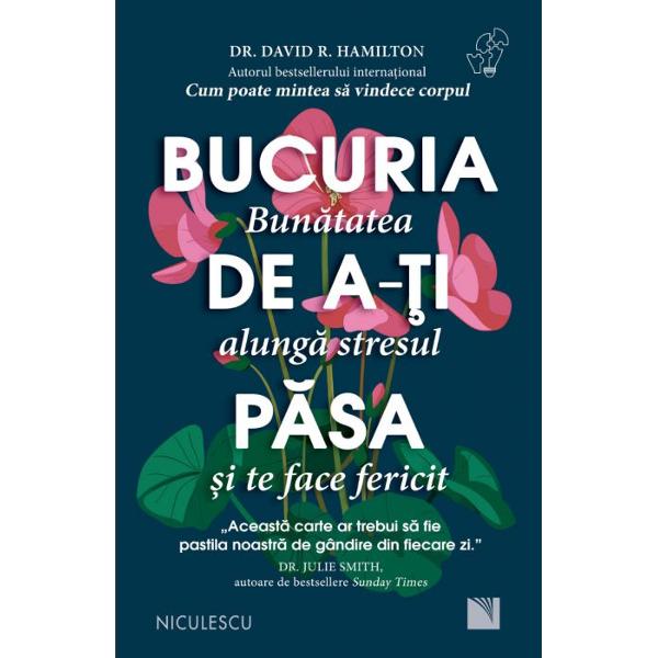 „Bucuria de a-&539;i p&259;sa este o lectur&259; obligatorie &537;i revelatoare pentru oricine î&537;i dore&537;te s&259; contribuie la construirea unei lumi mai empatice &537;i mai s&259;n&259;toase”DR RANGAN CHATTERJEEAutorul bestsellerului Happy Mind Happy Life  Cartea de fa&539;&259; 