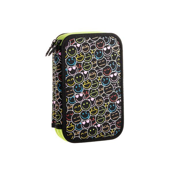 Acest penar este un echipament de baz&259; ideal pentru &537;coal&259; prev&259;zut cu spa&539;ii destinate instrumentelor de scris &537;i accesoriilor tale preferate &537;i decorat cu motive inspirationale &537;i originalePenarul are 2 compartimente care î&539;i ofer&259; un plus de spa&539;iu pentru acesoriile de care nu te po&539;i desp&259;r&539;i &537;i este fabricat din materiale rezistente care protejeaz&259; con&539;inutul împotriva loviturilor 