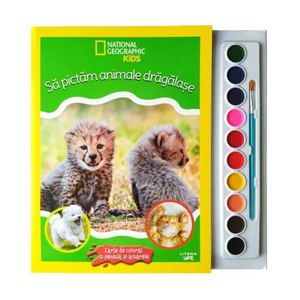 Dezv&259;luie-le tuturor talentul de artist &537;i picteaz&259; cât mai frumos animalele în timp ce afli lucruri interesante despre fiecare Folose&537;te pensula &537;i un strop de fantezie pentru a da culoare primelor cuno&537;tin&539;e despre animalele lumii 