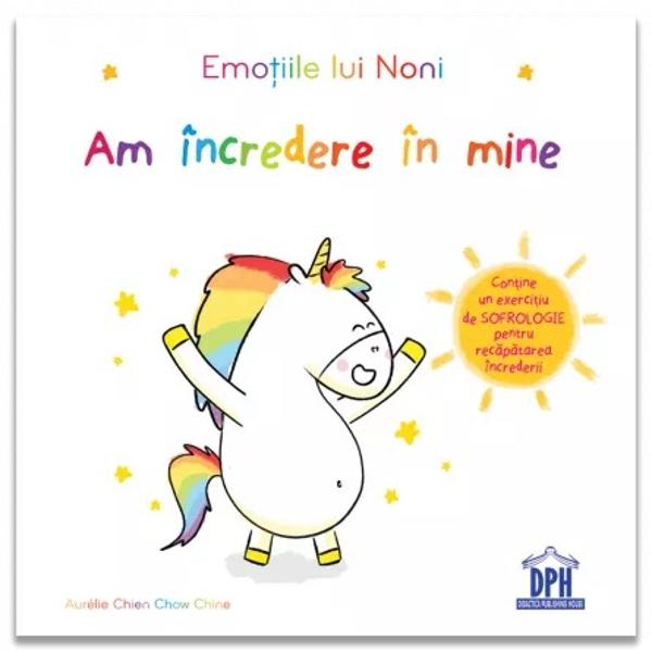 Noni este un mic unicorn ca to&539;i ceilal&539;i doar c&259; p&259;rul din coama sa î&537;i schimb&259; culorile în func&539;ie de emo&539;iile saleDar ast&259;zi Noni se simte nesigur &537;i începe s&259; se îndoiasc&259; de el însu&537;i Întreb&259;rile &537;i criticile celor din jur îi &537;terg culorile… &537;i îi r&259;pesc încrederea în sineÎns&259; cu r&259;bdare 