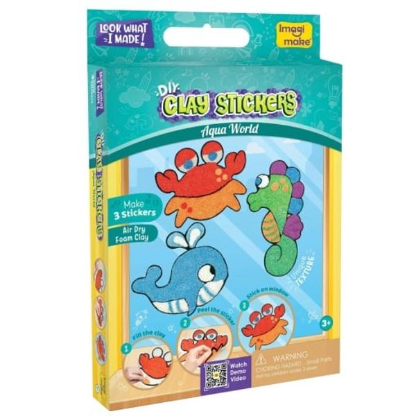 Set Creativ Stickere pentru Fereastra Aqua World FM50 Autocolante pentru fereastra fara peteJocul - Set Creativ Stickere pentru Fereastra – Aqua World este o activitate manuala si creativa destinata copiilor care le permite sa creeze si sa decoreze stickere reutilizabile inspirate de lumea subacvaticaSET DE DEZVOLTARE A ABILITATILOR stimuleaza creativitatea imaginatia si coordonarea copiluluiMATERIALE DE INALTA