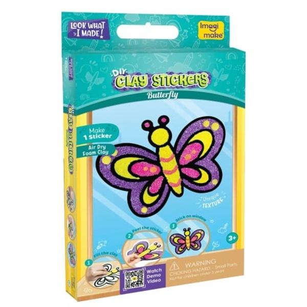 Transforma geamurile casei tale intr-o galerie de arta plina de culoare si imaginatie cu Setul creativ stickere pentru fereastra - Butterfly Acest set inovator permite celor mici sa creeze decoratiuni unice fara a lasa pete sau murdarie perfect pentru a inveseli orice spatiuCe contine setul-3 pachete de spuma modelatoare Dotz in culori vibrante-Un autocolant cu design fluture gata sa fie 