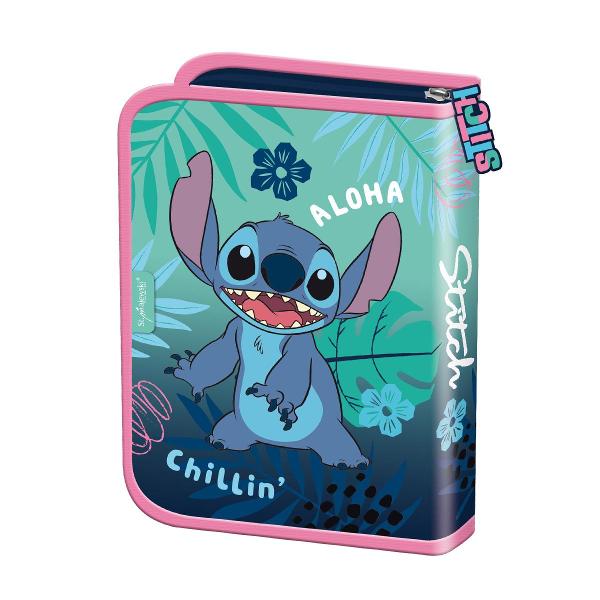 Exploreaza penarul Majewski din colectia Stitch Stay Cool un accesoriu esential pentru organizarea instrumentelor de scris Cu un design atractiv si functionalitate sporita acest penar este perfect pentru elevi sau oricine are nevoie de un spatiu compact pentru articolele de papetarieDesign inteligent Penarul dispune de un compartiment principal ideal pentru depozitarea stilourilor creioanelor si altor accesorii de birouClapete 