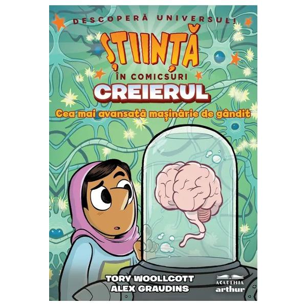 „Creierul Cea mai avansat&259; ma&351;in&259;rie de gândit din seria „&350;tiin&355;&259; în comicsuri exploreaz&259; func&539;ionarea &537;i complexitatea creierului uman sub forma unei aventuri BDCe se întâmpl&259; când Fahama o cerceta&351;&259; ambi&355;ioas&259; care-&351;i dore&537;te s&259; vând&259; fursecuri &351;i s&259; câ&351;tige mult râvnita insign&259; de Vicepre&351;edinte junior 