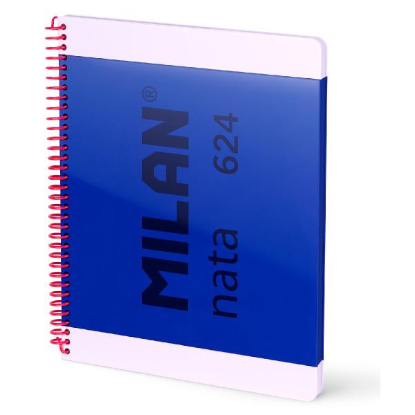 Caietul MILAN nata cu spiral&259; format A4 &537;i 80 de file tip dictando este combina&539;ia perfect&259; între func&539;ionalitate &537;i design modern Hârtia groas&259; de 95 gm² microperforat&259; &537;i prev&259;zut&259; cu 4 perfora&539;ii pentru organizare eficient&259; asigur&259; o experien&539;&259; de scriere clar&259; &537;i pl&259;cut&259; Coperta rigid&259; protejeaz&259; con&539;inutul iar spirala flexibil&259; din plastic 