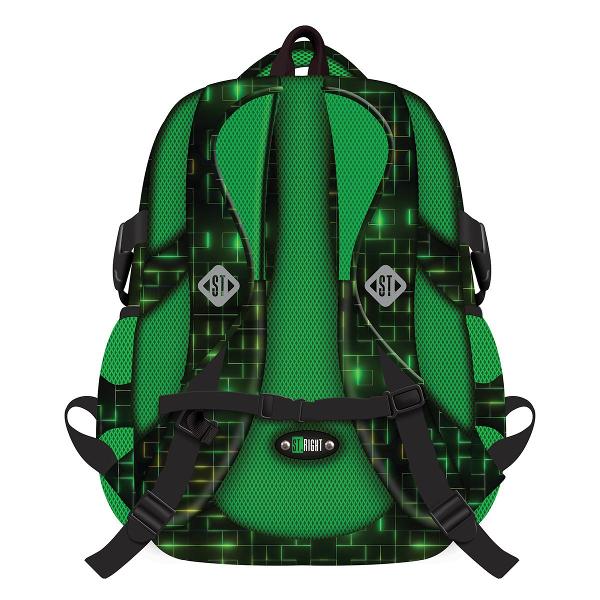 Descopera ghiozdanul scolar Majewski ST Right BP04 din colectia Neon Pad perfect pentru elevii care doresc sa imbine stilul modern cu functionalitatea si confortulFunctionalitate excelenta Dispune de 4 compartimente spatioase pentru organizarea eficienta a cartilor si caietelorSpatiu suplimentar 2 buzunare laterale elastice si 2 buzunare interioare aditionale inclusiv un buzunar pentru smartphone si unul cu fermoar 
