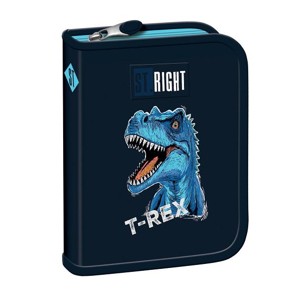 Descopera penarul Majewski ST Right PC03 din colectia Blue T-rex perfect pentru organizarea eficienta a rechizitelor scolare Cu un design atractiv si functionalitati bine gandite acest penar este ideal pentru elevii care doresc sa fie organizati si pregatitiFunctionalitate Penar simplu cu doua clapete usor de utilizat echipat cu fermoar pentru inchidere siguraOrganizare eficienta Compartimente multiple si prinderi 