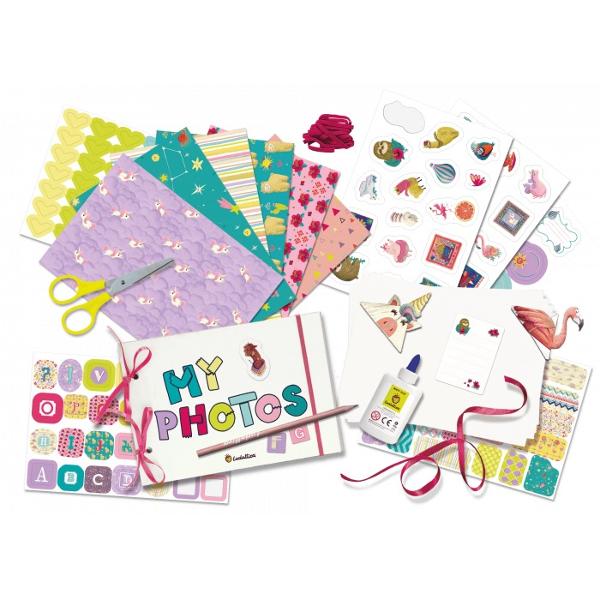 Album Creativ pentru Copii – Set Educa&539;ional de Art&259; &537;i Decorare 5 aniAcest set creativ &537;i educativ este ideal pentru tinerii arti&537;ti care vor s&259;-&537;i exprime ideile într-un mod unic &537;i original Albumul Creativ ofer&259; copiilor ocazia de a crea &537;i decora pagini personalizate perfecte pentru p&259;strarea fotografiilor biletelor decupajelor &537;i altor amintiri pre&539;ioase Setul îi introduce 