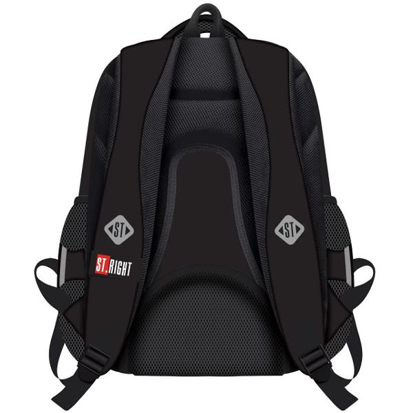 Exploreaza ghiozdanul scolar Majewski ST Right BP06 din colectia X White special conceput pentru a imbina functionalitatea cu stilul Ideal pentru elevii care doresc sa fie organizati si in pas cu tendintele moderneDesign functional Ghiozdanul dispune de 4 compartimente spatioase oferind suficient spatiu pentru carti si caieteSpatiu organizat Include 2 buzunare laterale elastice si 2 buzunare interioare suplimentare 