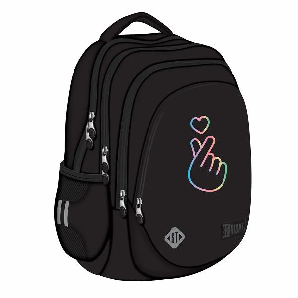 Descopera ghiozdanul scolar Majewski ST Right BP06 din colectia Pastel K-Pop ideal pentru elevii care doresc sa imbine stilul cu functionalitatea Acest ghiozdan este conceput pentru a oferi spatiu generos si confort in utilizare fiind perfect pentru zilele de scoala pline de activitatiFunctionalitate remarcabila Dispune de 4 compartimente spatioase ideale pentru a organiza eficient toate rechizitele scolareSpatiu 