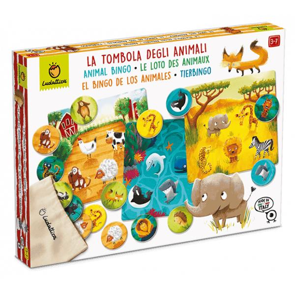 Joc de Familie 2 în 1  Tombola Animalelor Bingo & Memo 3-7 aniAcest set cuprinde dou&259; jocuri clasice &537;i captivante Bingo &537;i Memo adaptate special pentru copiii între 3 &537;i 7 ani &537;i create pentru a oferi distrac&539;ie întregii familii Jocul este perfect pentru a dezvolta aten&539;ia memoria &537;i concentrarea celor mici creând în acela&537;i timp momente de 
