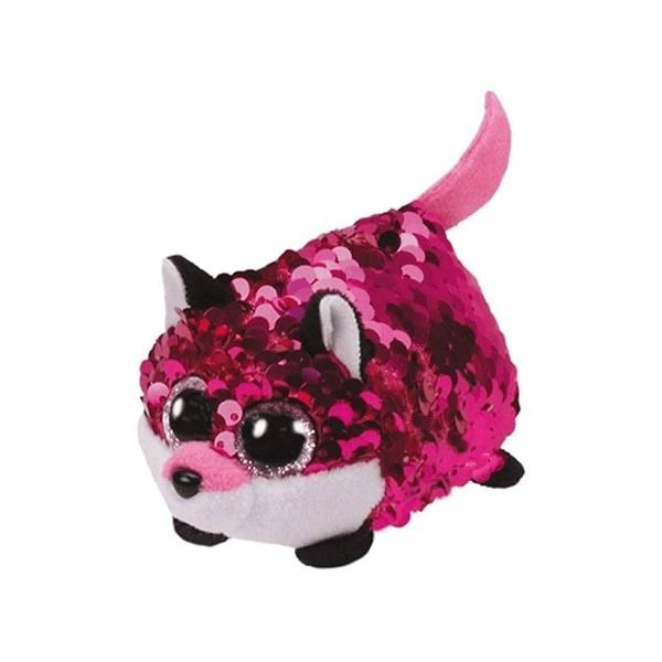 Jucarie de plus TY Teeny Tys Flippable Jewel sequins vulpe 10 cm TY42402
