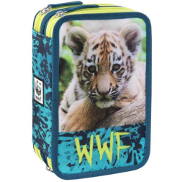 Penar wwf Leu cu 44 instrumente de scrisDaca doriti sa oferiti copilului dvs un penar complet echipat si cu un design modern penarul wwf Leu este alegerea perfecta Acest penar este prevazut cu 44 de instrumente de scris astfel incat copilul dvs sa fie pregatit pentru scoala in cel mai bun mod posibilCu dimensiunile de13 x7x cm si realizat din material durabil din poliester acest produs autentic 100 iti aminteste sa ai grija de tine in fiecare ziDimensiuni 13x7 cm ;Greutate 05 kg 