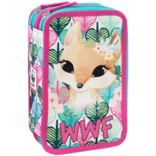 Penar echipat cu 3 compartimente - WWF - Vulpe PAN69944 Penar WWF Vulpita cu 44 instrumente de scrisDaca doriti sa oferiti copilului dvs un penar complet echipat si cu un design modern penarul wwf Vulpita este alegerea perfecta Acest penar este prevazut cu 44 de instrumente de scris astfel incat copilul dvs sa fie pregatit pentru scoala in cel mai bun mod posibilCu dimensiunile de13 x7x cm si realizat din material durabil din poliester acest produs autentic 100 iti aminteste sa ai grija de tine in fiecare ziDimensiuni 13x7 cm