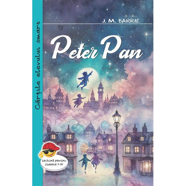 Peter Pan – JMBarrieAsemeni celor mai bune creatii din literatura pentru copii Peter Pan este o lectura la fel de placuta pentru cei mari ca si pentru cei mici In timp ce copiii regasesc in aceasta carte aventuri fantastice sau personaje indragite precum Clopotica Pieile-Rosii Capitanul Hook sau Tigruta-Crinuta cu care sunt familiarizati din desenele animate adultii retraiesc magia propriei lor copilarii si isi doresc macar pentru o clipa sa poata calatori spre 