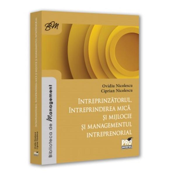 Volumul de fata reprezinta un elaborat stiintific si didactic de abordare a IMM-urilor in viziunea ultimelor evolutii configurate pe plan mondial aferente trecerii la un nou tip de economie – economia bazata pe cunostinte digitalizare si stakeholderiProblematica lucrarii a fost structurata in cinci capitole primul capitol este consacrat fundamentelor abordarii intreprenoriatului si managementului intreprenorial in perioada actuala din perspectiva marilor transformari 