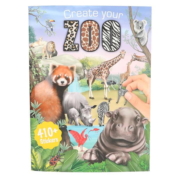 Carte de Colorat Top Model Zoo 113607
