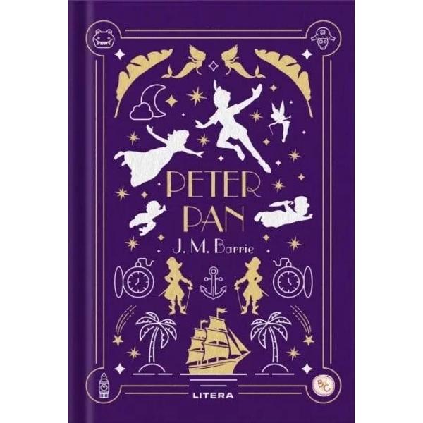 Peter Pan este povestea unui b&259;ie&539;el care refuz&259; s&259; creasc&259; &537;i tr&259;ie&537;te aventuri fantastice în &538;ara de Nic&259;ieri un loc magic unde imagina&539;ia nu are limite Împreun&259; cu Wendy &537;i fra&539;ii ei el se confrunt&259; cu pira&539;i zâne &537;i creaturi fantastice &537;i înva&539;&259; despre curaj prietenie &537;i libertate Scris&259; de JM Barrie aceast&259; poveste despre copil&259;rie a 