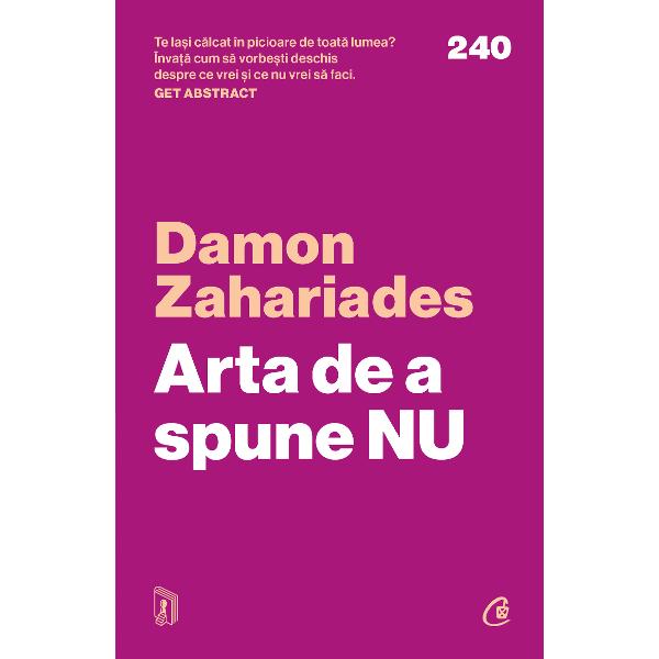 E&537;ti un om bine-crescut &537;i dai o m&226;n&259; de ajutor ori de c&226;te ori e&537;ti rugat E frumos s&259; aju&539;i oamenii E bine s&259; r&259;spunzi afirmativ la orice solicitare Cu timpul &238;nve&539;i s&259; spui DA la orice rug&259;minte Cuv&226;ntul NU te sperie e prea dur prea negativ E&537;ti convins c&259; dac&259; l-ai folosi ai declan&537;a un cataclism Iar cei care te solicit&259; &537;tiu c&259; te fere&537;ti de el Vrei 