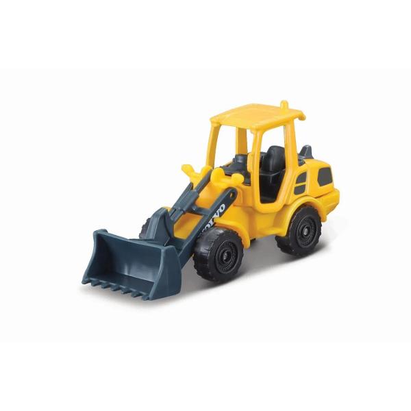 Descopera lumea constructiilor cu setul &quot;Mini Work Machines Volvo Construction Vehicles&quot; o colectie captivanta de replici in miniatura ale echipamentelor de constructie Volvo iconice Aceste vehicule meticulos realizate impodobite cu culorile clasice galben si gri Volvo sunt ambalate in ambalaje de marca prezentand autenticitatea si calitatea lor Vehiculele sunt realizate dintr-o combinatie de metal turnat sub presiune si piese din plastic asigurand durabilitate si 