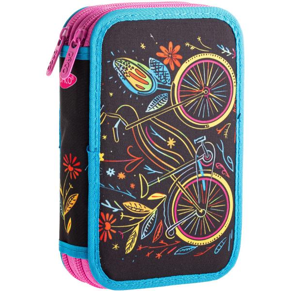 Penarul de la DACO este un accesoriu frumos &537;i practic conceput pentru a v&259; ajuta s&259; v&259; p&259;stra&539;i stiloul creioanele markerele &537;i alte obiecte de papet&259;rie organizate Este prev&259;zut cu dou&259; compartimente principale fiecare cu propriul s&259;u fermoar oferind o separare eficient&259; a con&539;inutuluiAcest penar este potrivit pentru copiii de toate vârstele &537;i este ideal pentru utilizare acas&259; sau la 