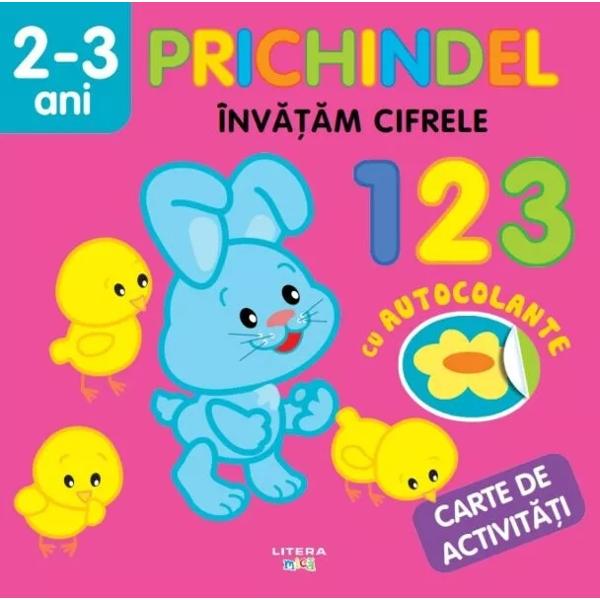 Ajut&259;-l pe cel mic s&259; înve&539;e s&259; numere prin imagini &537;i autocolante Lipind autocolantele la locurile potrivite din paginile pline de culoare copilul va înv&259;&539;a s&259; numere de la 1 la 3 s&259; traseze &537;i s&259; coloreze cifrele 1 2 &537;i 3 Aceast&259; serie dezvolt&259;ÎNDEMÂNAREA • MEMORIA VIZUAL&258; • ABILIT&258;&538;ILE MOTRICE FINE COORDONAREA OCHI-MÂN&258; 
