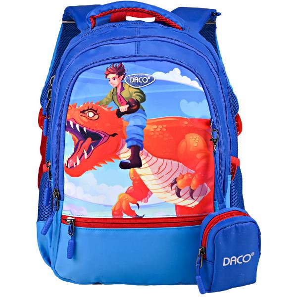 Ghiozdanul de la DACO este un produs perfect pentru &537;colari conceput pentru a r&259;spunde cerin&539;elor zilnice ale elevilor Cu un design practic &537;i func&539;ional acest ghiozdan ofer&259; suficient spa&539;iu pentru toate materialele &537;colare necesare asigurând în acela&537;i timp confort &537;i siguran&539;&259; în timpul transportului Indiferent de activit&259;&539;ile zilnice acest ghiozdan 
