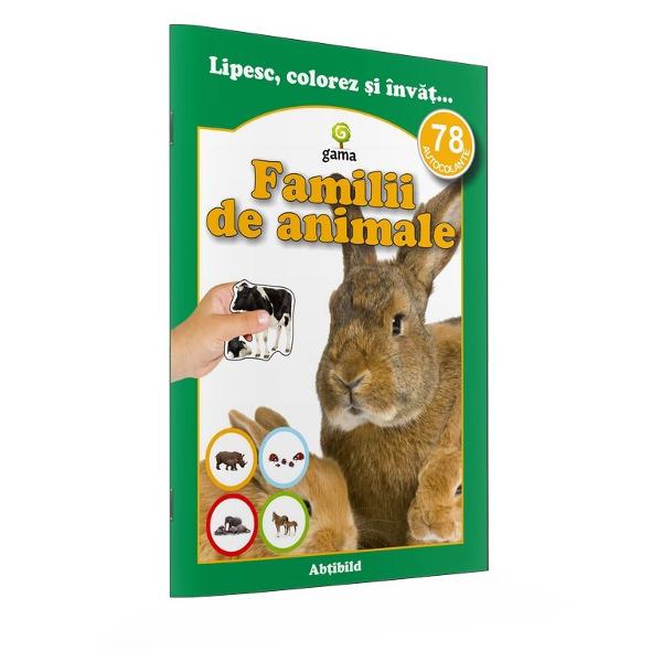 Albumul con&539;ine o sumedenie de informa&539;ii despre familiile de animale unde tr&259;iesc cu ce se hr&259;nesc câ&539;i pui fac &537;i cum îi cresc Textele trebuie completate cu imaginile-ab&539;ibild potrivite Folosirea imaginilor reale reprezint&259; un avantaj care u&537;ureaz&259; înv&259;&539;area Dup&259; lipirea tuturor ab&539;ibildurilor colile de pe care acestea au fost desprinse pot fi 