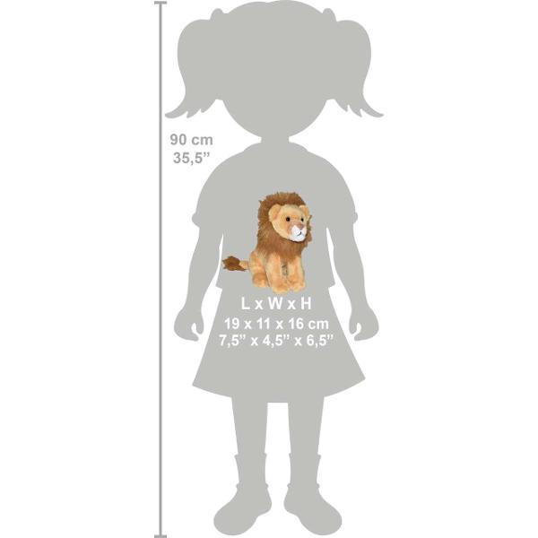 Misiunea Wild Republic este de a aduce pe piata jucarii si animale de plus care sa stimuleze curiozitatea fata de viata salbatica si sa educe copiii despre minunile naturii Produsele lor respecta cele mai stricte standarde de siguranta a jucariilorJucarie de plus cu sunete realisteDimensiune&nbsp;19 x 11 x 16 cmBaterii 3 baterii LR44 incluse