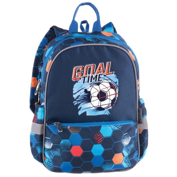 Ghiozdan 35 cm, cu 2 compartimente Pulse Junior Goal Time 122309 SKG302 Dimensiune 35 x 28 x 12 cmMaterial poliester 600dGreutate 036 kgImprimare mixt&259; rol&259; imprimare sit&259; din m&259;taseCatarame NIFCOFermoare metalice SBSLogo broderieCompartimente 1 principal 1 fa&539;&259;Bretele de um&259;r da înt&259;riteSuport lombar plas&259; interioar&259;Partea inferioar&259; fund dublu cu 3