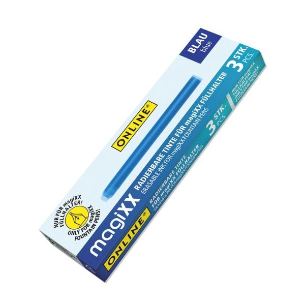 PACHET AVANTAJOS Cartu&537;ele de cerneal&259; sunt compatibile cu stilourile magiXX nu sunt compatibile cu stilourile cu gel roll-on-urile din afara familiei magiXX Con&539;ine de 3 ori mai multa cerneala decat un cartu&537; standardSENZA&538;IE EXCELENT&258; DE SCRIERE Fluxul uniform de cerneal&259; &537;i culoarea consistent&259; sunt standardul ONLINE Cartu&537;ele de schimb pentru stilourile 