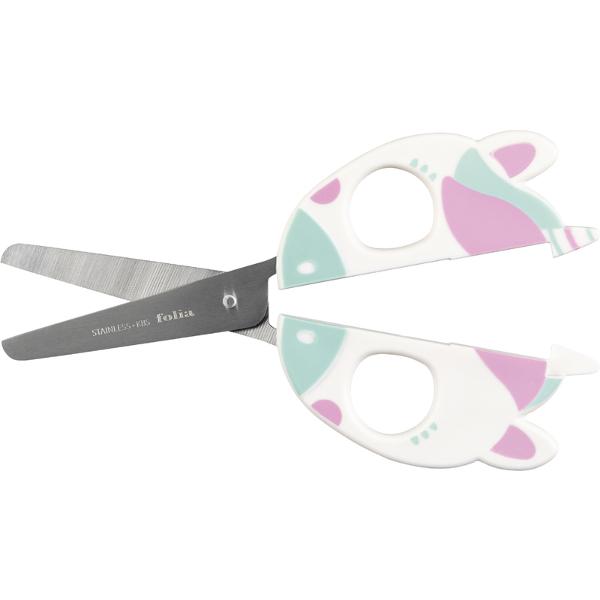 Foarfeca Scolara Cu Varf Rotund Unicorn Folia F771