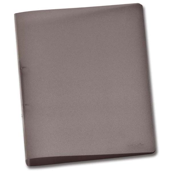 Caiet mecanic cu 2 inele PP culoare Antracit Folia F69111