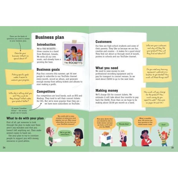 Dive into the world of business with this lively introduction whether you want to be an entrepreneur or a smarter consumer With bright infographic pictures it describes how to start your own business manage your money and beat the competition and explains global supply chains and interest rates Includes links to websites to find out moreChapters in this book include- What is a business- Why do we need businesses- Business is 