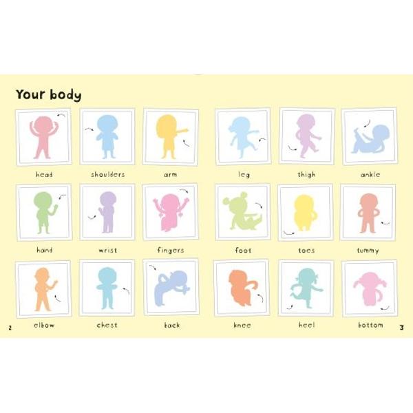 A cheerful sticker book encouraging young children to find out about the human body and all the amazing things it can do With over 150 stickers to complete the scenes including parts of your body your head your clothes things you can do your senses and things your body needs A fun way to encourage vocabulary building and healthy lifestyle in young children