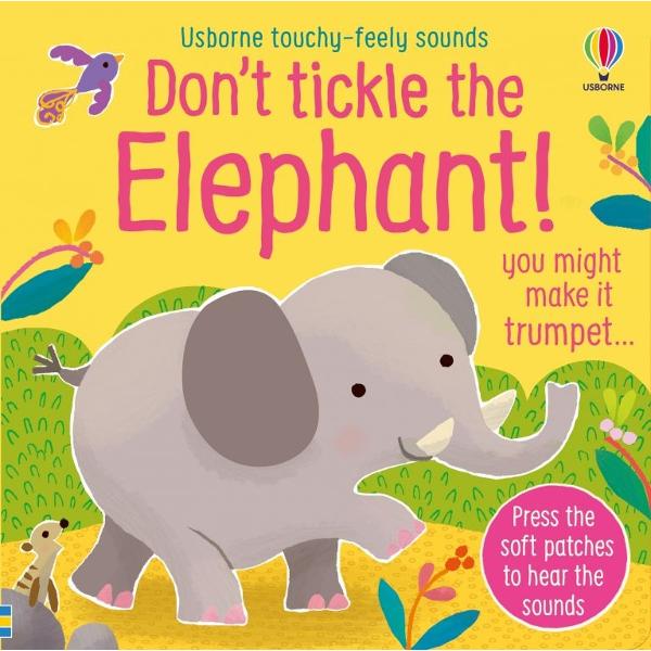 Youd better not tickle the elephant because it might just trumpet if you doBabies and toddlers just wont be able to resist tickling the touchy-feely patches to hear each animal make a sound in this hilarious novelty book At the end readers will find all the animals being noisy at once in a musical finale guaranteed to get little ones dancing along An exciting new series for babies and toddlers from the creators of Thats not mybr 