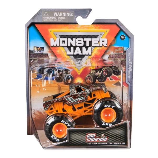 Masina oficiala a spectacolului Monster Jam Un vehicul hiper detaliat fidel eroilor spectacolului cu un aspect agresiv si suspensii realiste pentru a face cascadoriile intr-un mod cat mai spectaculos Macheta este metalica si foarte bine realizata Foarte rezistenta Monster Jam ofera mai multe detalii si grafica decat oricand Cu anvelopele oficiale BKT jante cromate stilizate si un sasiu autentic cu detalii cromate acest camion monstru intruchipeaza stilul si volanul omologului sau din 