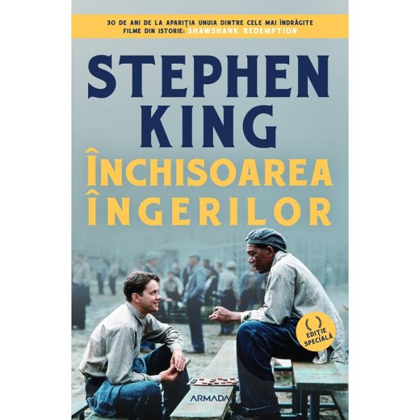 30 de ani de la apari&539;ia unuia dintre cele mai îndr&259;gite filme din istorie Shawshank Redemption Închisoarea îngerilor Shawshank Redemption filmul regizat de Frank Darabont nominalizat la &537;apte premii Oscar &537;i aflat pe locul 1 în topul IMDB are la baz&259; cea mai cunoscut&259; nuvel&259; scris&259; de Stephen King Aceast&259; edi&539;ie special&259; cu 