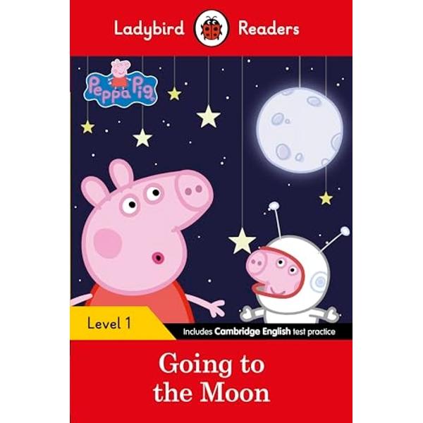 Peppa and her famliy go to a museum They learn about the moon Can Peppa fly up to the moonLadybird Readers is a graded reading series of traditional tales popular characters modern stories and non-fiction written for young learners of English as a foreign or second language Recommended for children aged 4 the six levels of Readers and Activity Books follow the CEFR framework Pre-A1 to A2 and include language activities that help develop key skills and provide 