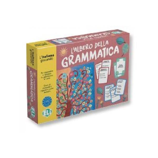 Per apprendere e ripassare la grammatica e i verbiL’albero della grammatica è un gioco che permette l’apprendimento e ilconsolidamento della grammatica e dei verbi della lingua italiana Per lasua struttura con domande a risposta multipla rende divertente anche unargomento complesso come quello della grammatica L’obiettivo è quellodi imparare ripassare e memorizzare le regole principali della grammaticaitaliana e 