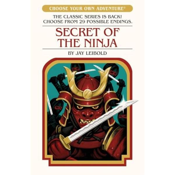Secret of the NinjaThe classic series is backThis book is different from others YOU decide what happens in this storyYou are staying at your friend Nada’s dojo in Japan which is being plagued with weird and spooky goings-on Nada thinks a cursed samurai sword could be to blame so you agree to enter a trance to discover the blade’s secretWill you and Nada travel back in time 