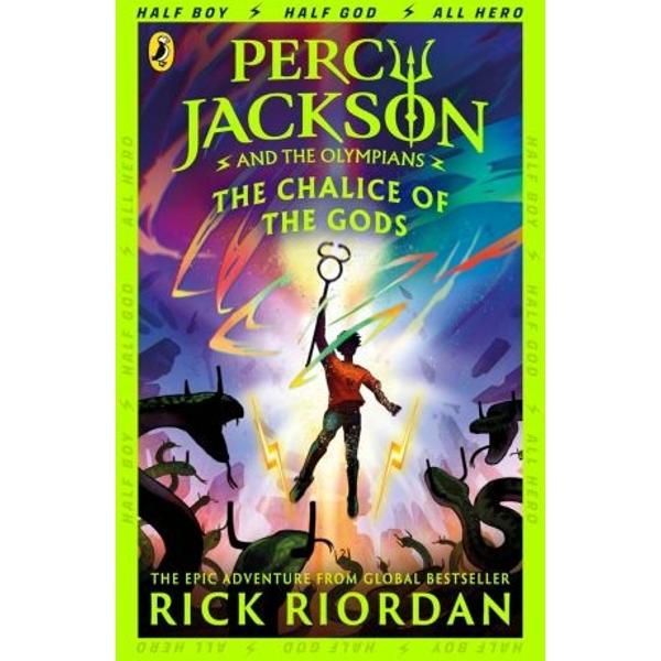 THE INSTANT NUMBER ONE BESTSELLERThe original hero A brand-new adventurePercy Jackson has saved the world multiple times - battling monsters Titans even giants - but these days the modern-day son of Poseidon is hoping for a regular final year at schoolToo bad the Greek gods have other plans and three new quests for Percy to completeFirst up the cupbearer of the 