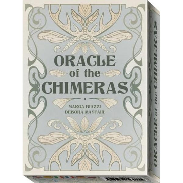 All cultures of the world have found meaning in the animal kingdom drawing inspiration from different creatures to achieve specific talents and strengths In this deck these feral powers find their human manifestation as chimeras beautifully portrayed by the soft-toned art of Marga Biazzi Thanks to a special spread designed by Debora Mayfair and inspired by a traditional belief of the Native American tribe of the Ojibwe this unique Oracle deck allows the reader to identify their nine 