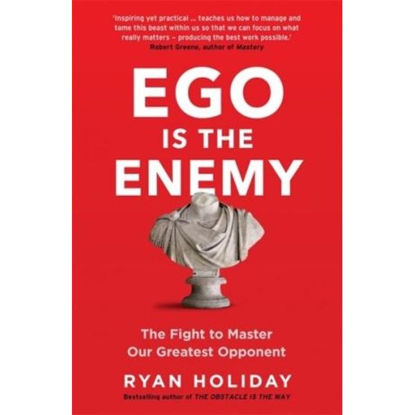 Its wrecked the careers of promising young geniuses Its evaporated great fortunes and run companies into the ground Its made adversity unbearable and turned struggle into shame Every great philosopher has warned against it in our most lasting stories and countless works of art in all culture and all ages Its name Ego and it is the enemy - of ambition of success and of resilienceIn Ego is the Enemy Ryan Holiday shows us how and why ego is such a powerful internal 