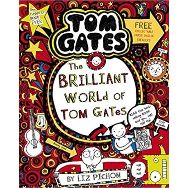 The first title in the bestselling series from the brilliantly talented Liz Pichon Tom Gates is the master of excuses for late homework dog attacks & spilt water & lightning…Toms exercise book is full of his doodles cartoons and thoughts as well as comments from his long-suffering teacher Mr FullertonAfter gaining five merits for hisCAMPING SUCKS holiday story Toms work starts to go downhill –which is a pity as 