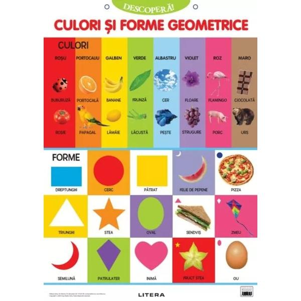 Aceast&259; colec&539;ie de PLAN&536;E COLOR cu dimensiuni de 48x68 cm este instrumentul ideal pentru îmbog&259;&539;irea &537;i fixarea cuno&537;tin&539;elor dobândite la gr&259;dini&539;&259; sau la &537;coal&259; Plan&537;ele pot decora atât pere&539;ii camerei copiilor cât &537;i pe cei ai s&259;lii de clas&259;