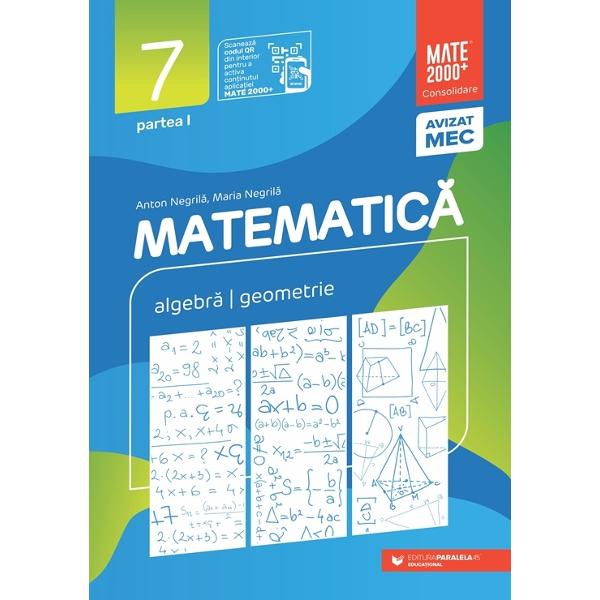 Avizat MEC conform OM nr 469602082019Seria de lucr&259;ri MATE 2000 CONSOLIDARE destinat&259; claselor de gimnaziu respect&259; toate cerin&539;ele programei referitoare la competen&539;e generale competen&539;e specifice &537;i con&539;inuturi oferind sugestii metodologice dintre cele mai atractivePrin urmare pentru fiecare capitol din program&259; sunt 