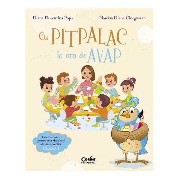 Cu Pitpalac la ora de AVAP este un auxiliar didactic cu resurse de crea&539;ie incluse destinat înv&259;&539;&259;torilor &537;i p&259;rin&539;ilor care doresc s&259; aduc&259; în orele de arte vizuale &537;i abilit&259;&539;i practice o abordare ludic&259; creativ&259; &537;i accesibil&259; Cartea propune un parcurs structurat în care fiecare activitate 